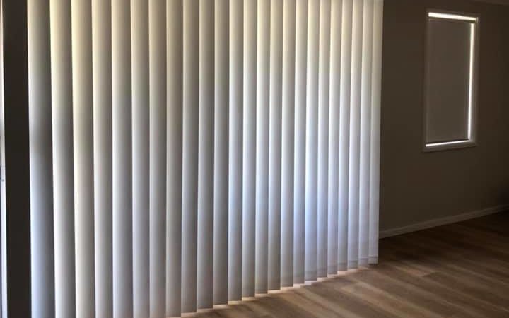 blinds in a living room on the central coast, nsw