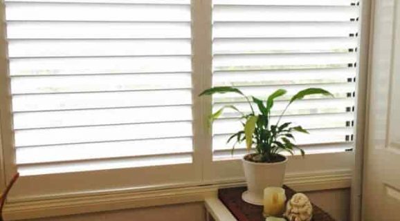 White blinds — Blinds, Shutters & Awnings in Wyee, NSW