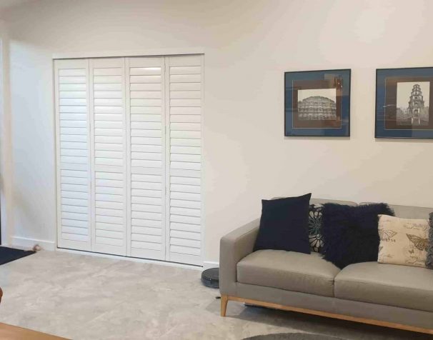 White Wall and Blinds — Blinds, Shutters & Awnings in Wyee, NSW